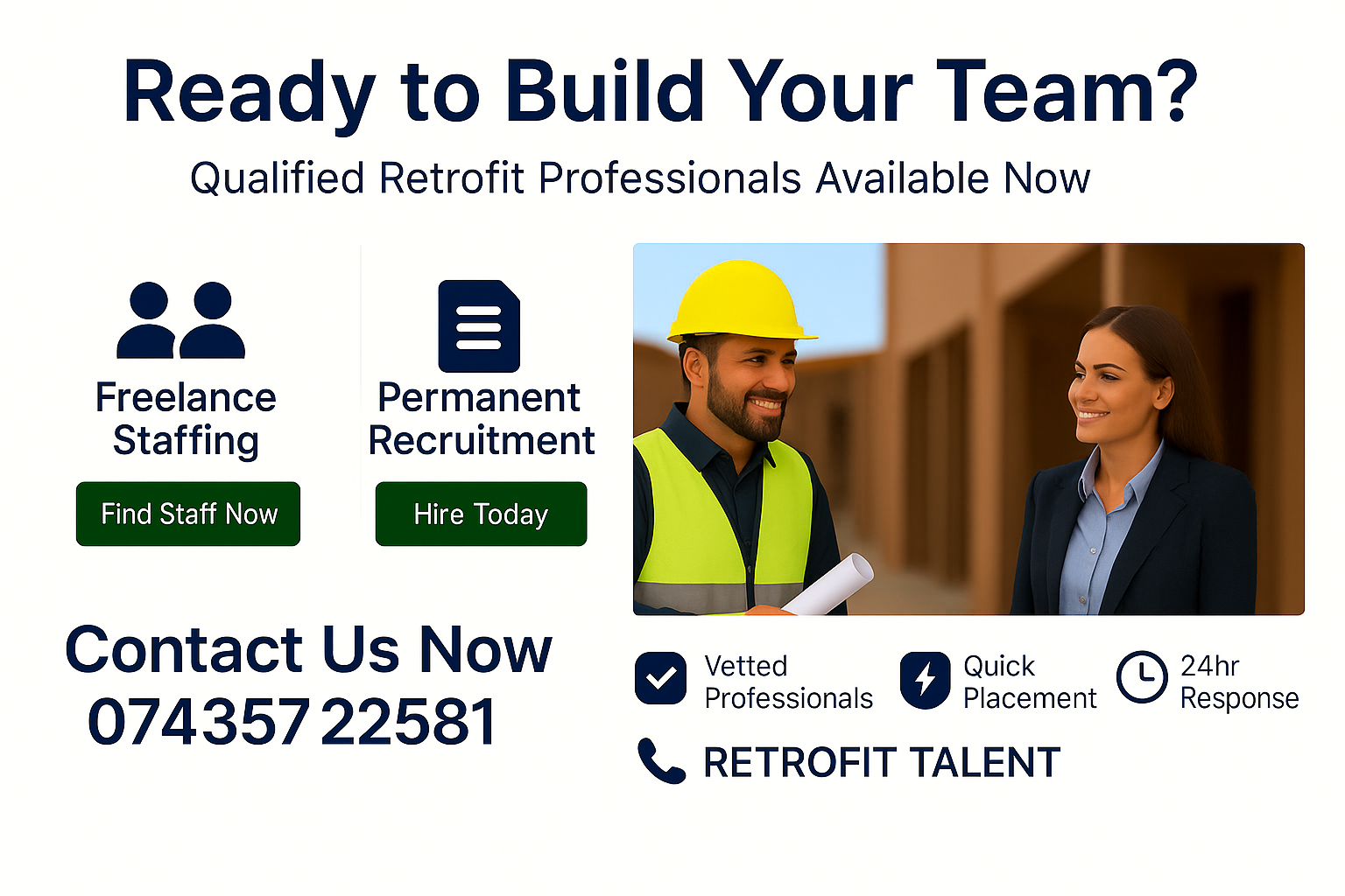 Ready to Build Your Team - Contact Retrofit Talent