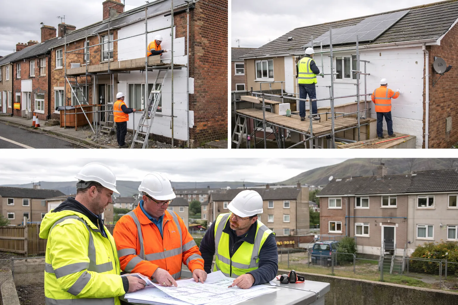Nationwide Warm Homes Fund retrofit projects delivered across multiple UK regions by specialist delivery teams
